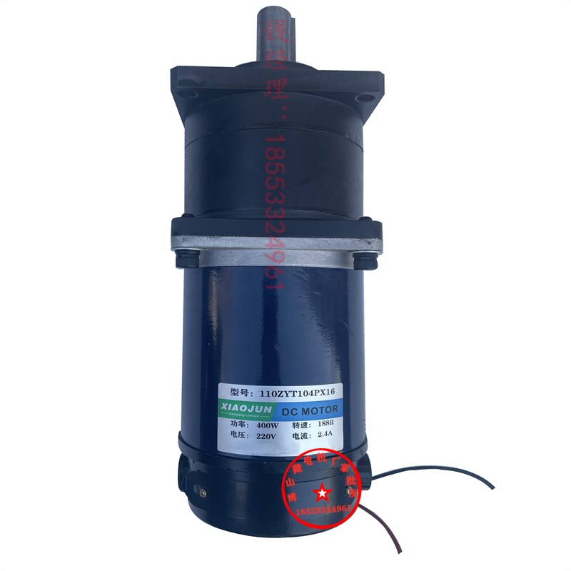 J110ZYT104PX16直流减速电机 博山微电机220V 230W 微型马达