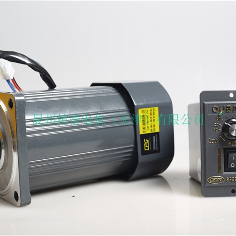 进口津晟邦电机200W 300W220V交流齿轮调速/减速电机6IK200RG