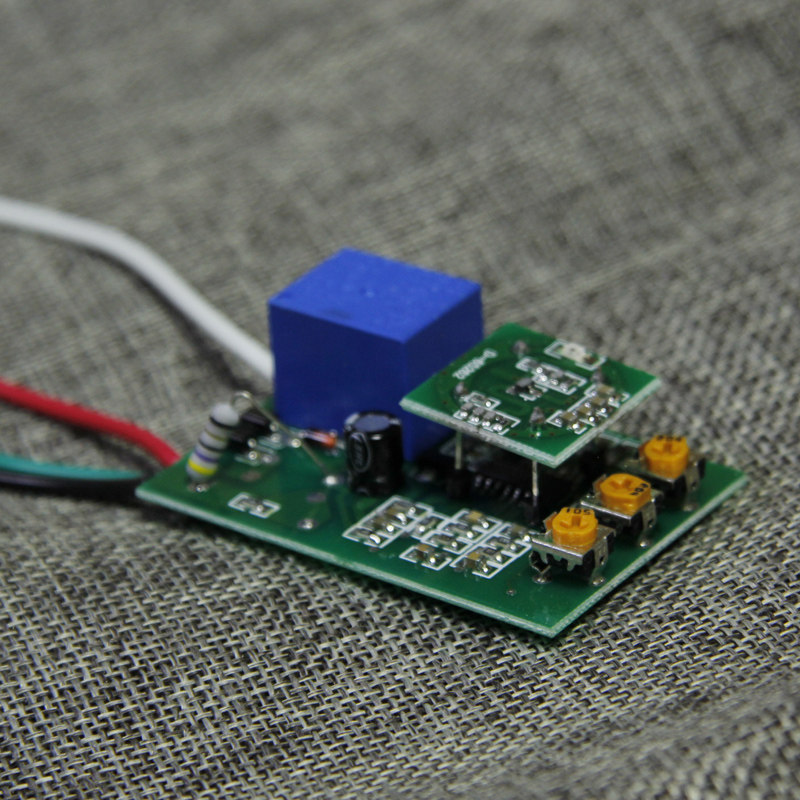 5.8G微波雷达感应器0.5-20米 5V12V24V延时可调人体存在感应开关