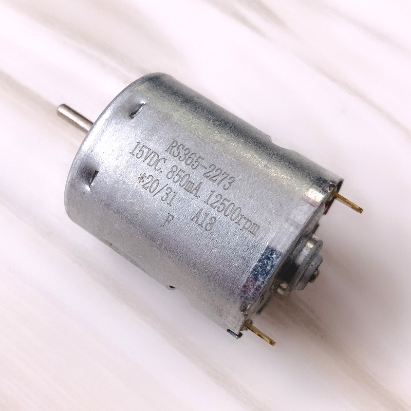 365-2273直流电机马达微型小马达前滚珠轴承碳刷12V18V高速大扭力