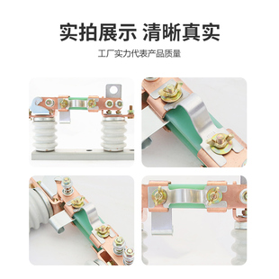 户外低压刀熔片隔离开关广东型熔断片紫铜保险片羊角铝片20-1000A