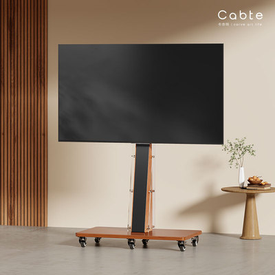电视移动支架落地带轮推车艺术架