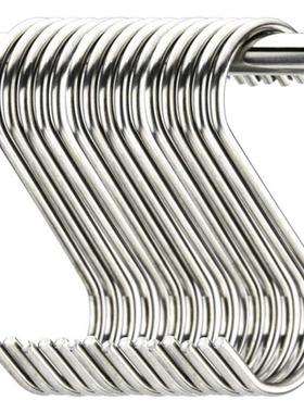 亚马逊跨境厨房s型挂钩厨房阳台s勾挂腊肉钩子s钩子金属多功能挂