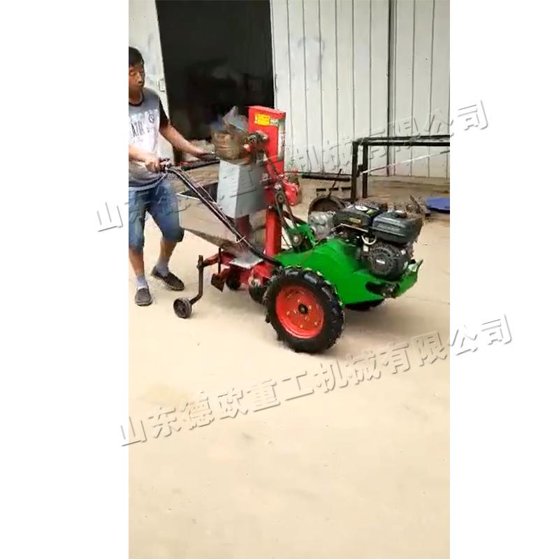 手推式土豆播种机 汽油动力马铃薯种植机 蔬菜大棚地蛋点播机