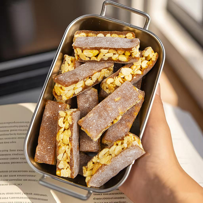 一口下去香到不行！银耳地瓜酥花生夹心酥传统糕点番薯糖软糯健康