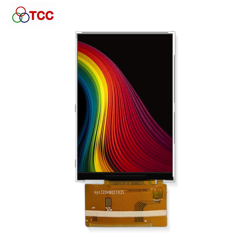 3.5寸显示屏RGB彩屏ILI9488驱动39PIN320*480插接式并口TFT液晶屏