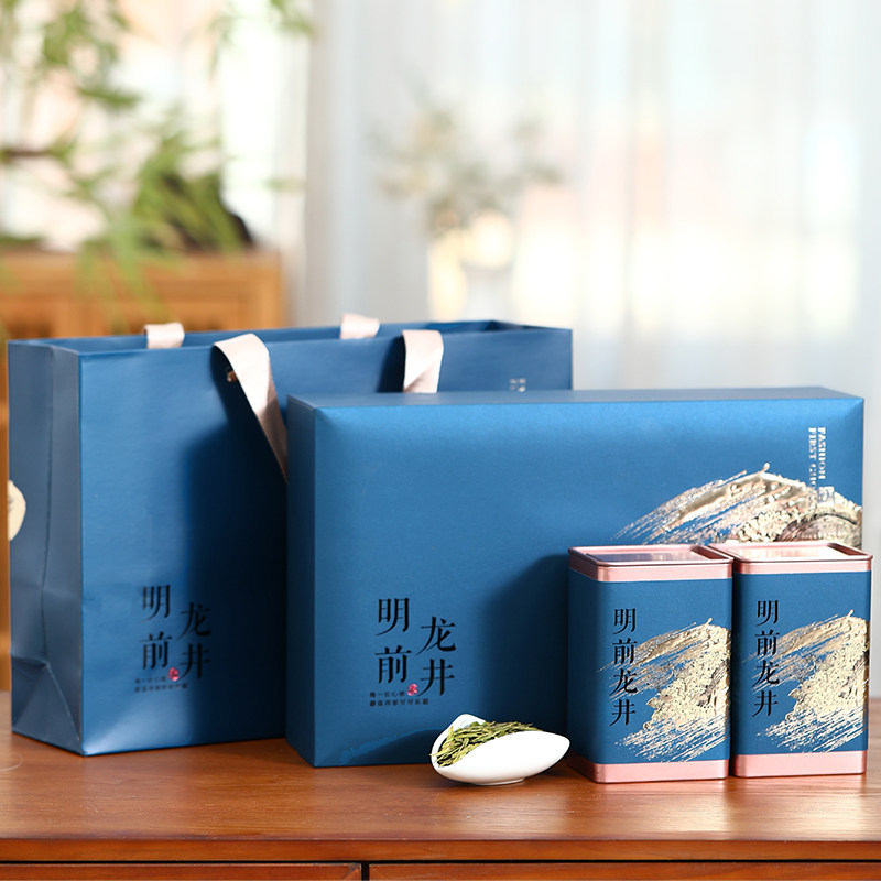 茶叶绿茶 正宗杭州2025新茶一级龙井茶送礼长辈领导年货节礼盒装