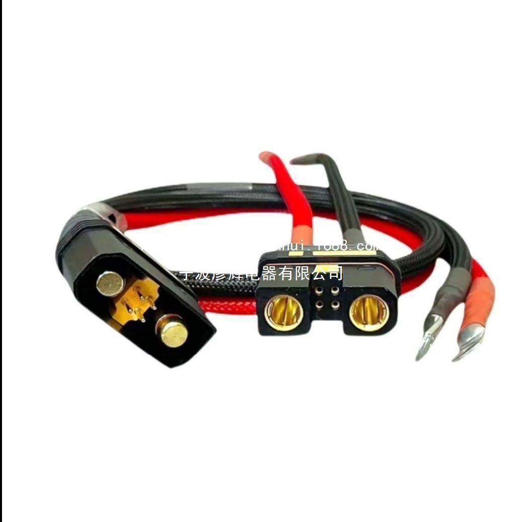 QS10-S航模防打火连接线耐高温公母对插电源线 Qs10-S 连接器线