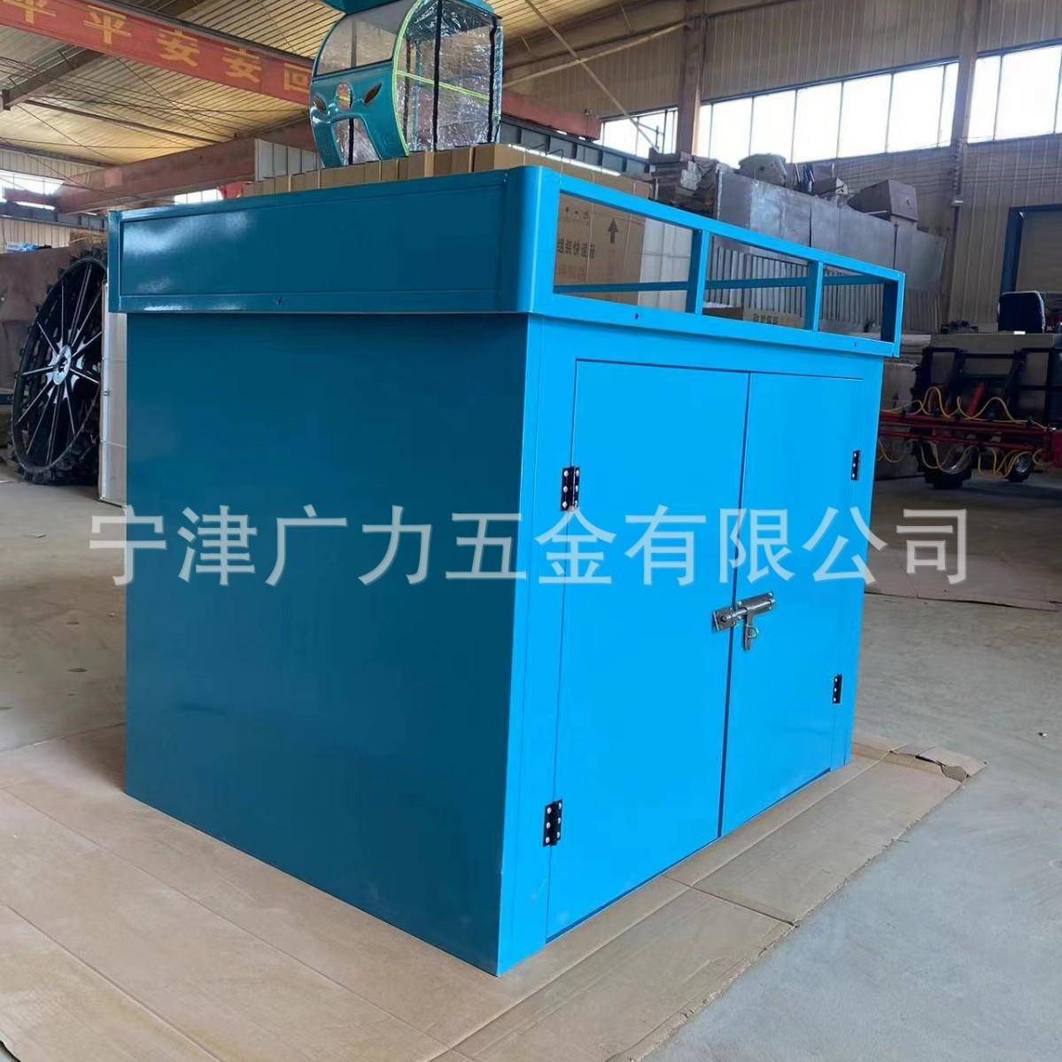 广力五金分体快递车厢电动三轮车后斗车棚宽体宽体车厢耐用镀锌