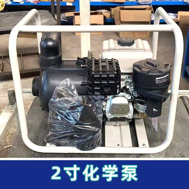 汽油化工盐水泵 防腐抽水泵 小型2寸电启动汽油防腐蚀海水泵