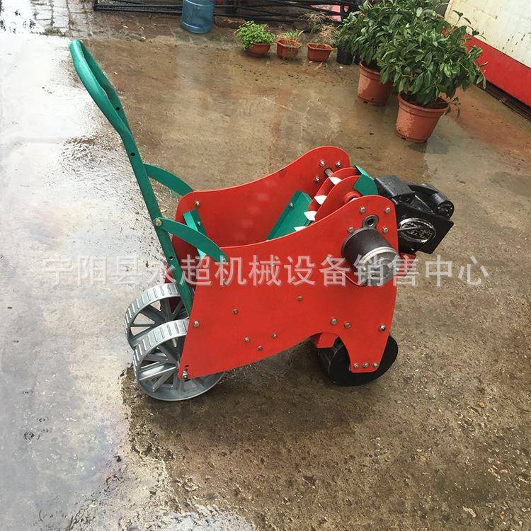 电动大蒜播种机大蒜点播机手扶式大蒜种植机械自走式大蒜播种机