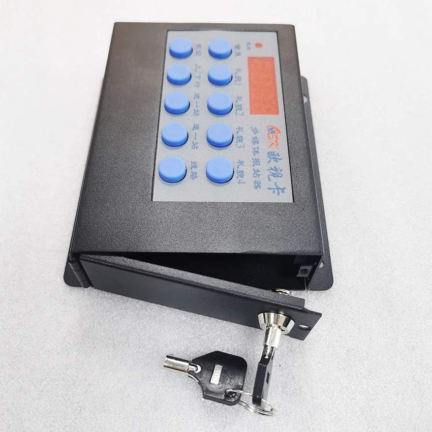 智能公交报站器BZ-200车载语音播报器带唛喊话功能景区景点播放器