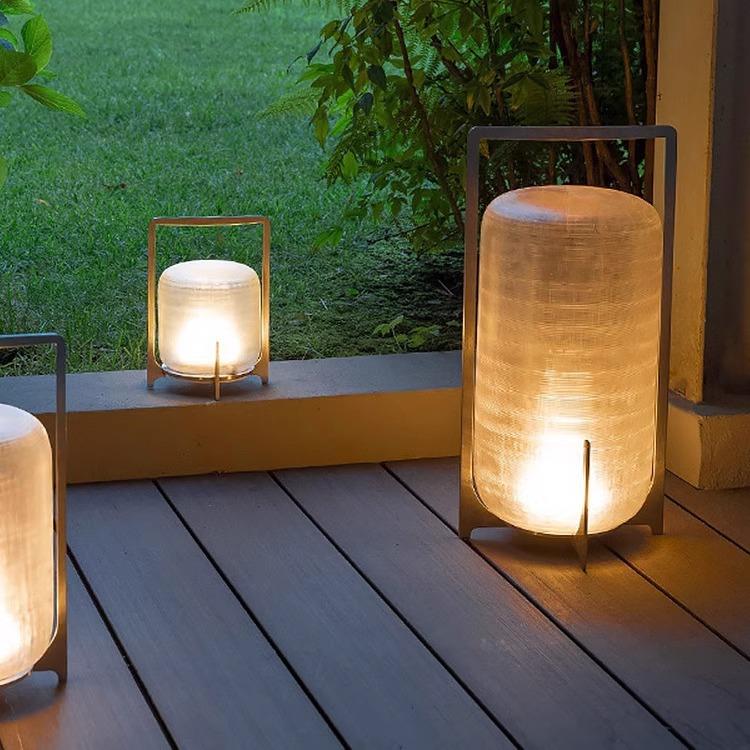 防水庭院花园别墅室外草地灯现代园林装饰灯风灯户外手提草坪灯