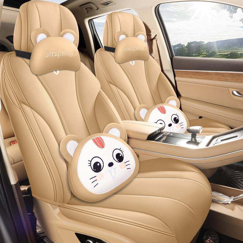 2024款问界m7座椅套专用全包四季通用5坐垫透气汽车装饰用品5座套