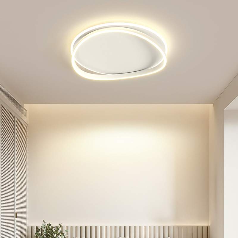 LED卧室吸顶灯极简卧室阳台玄关走廊书房温馨家装房间照明灯具