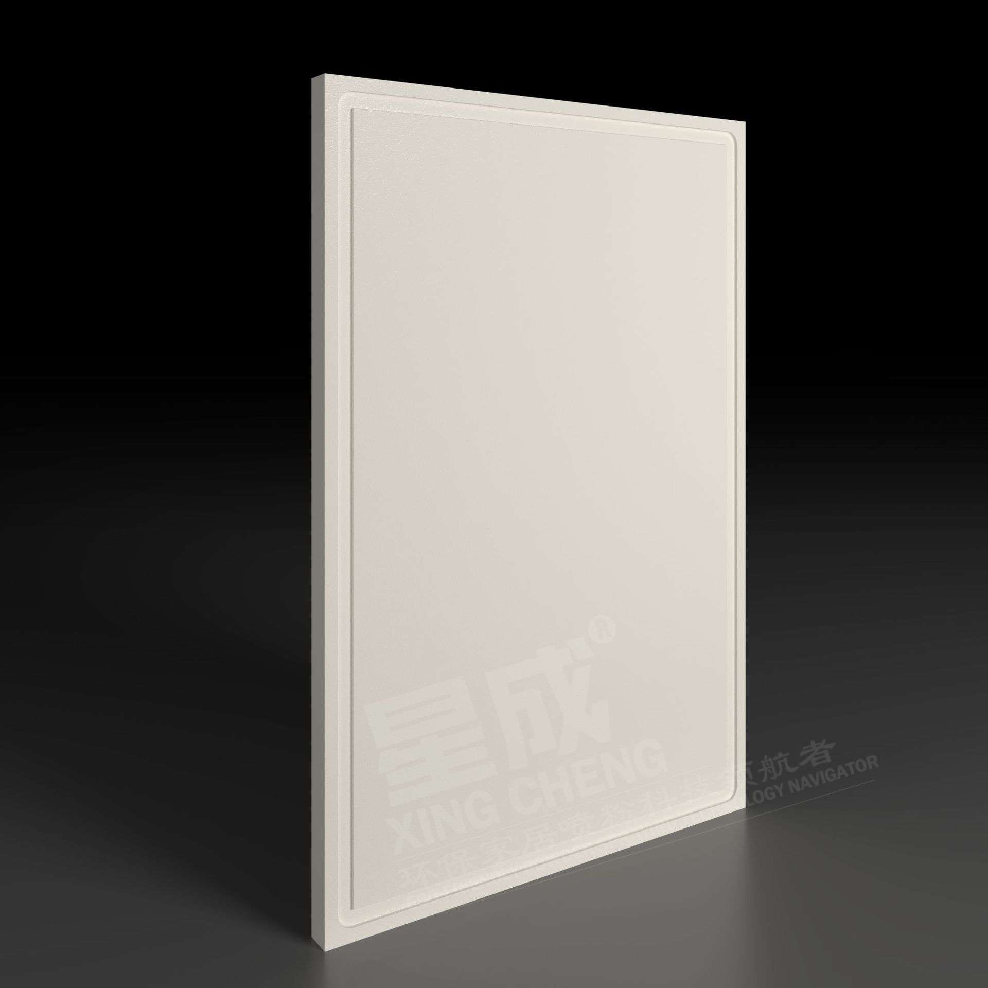 简约几何静电喷粉柜门厨房餐厅吊柜地柜门防潮防水免拉手橱柜门