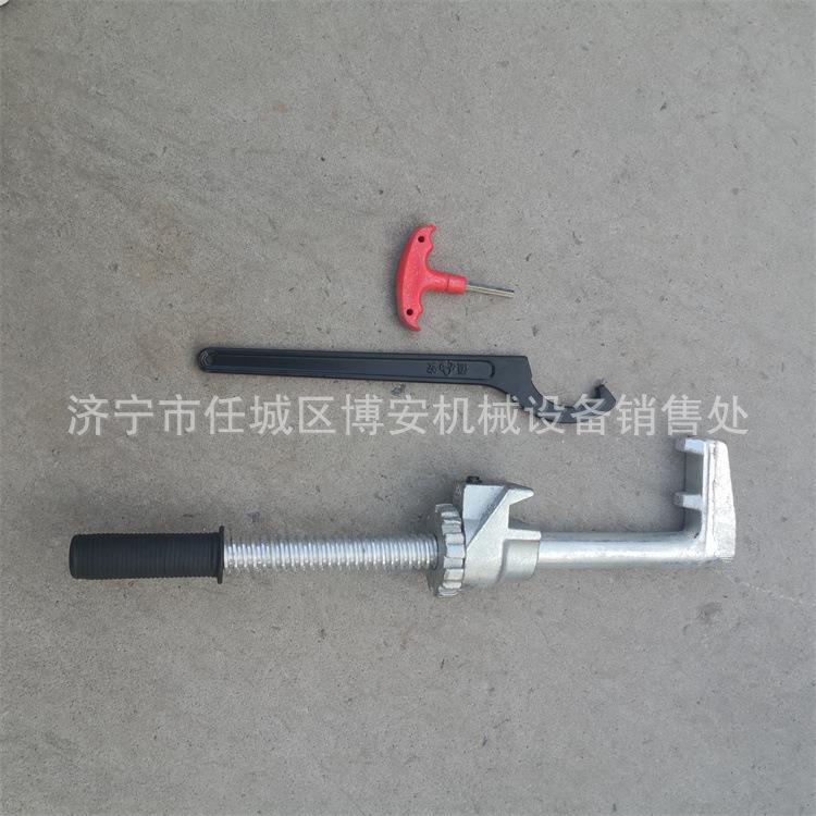 道岔密贴钩锁器新型密贴型锁闭器含扳手和锁铁路道岔尖轨