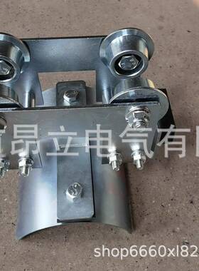 镀锌工字钢电缆滑车10号12号14号重型滑轮ALHC-2