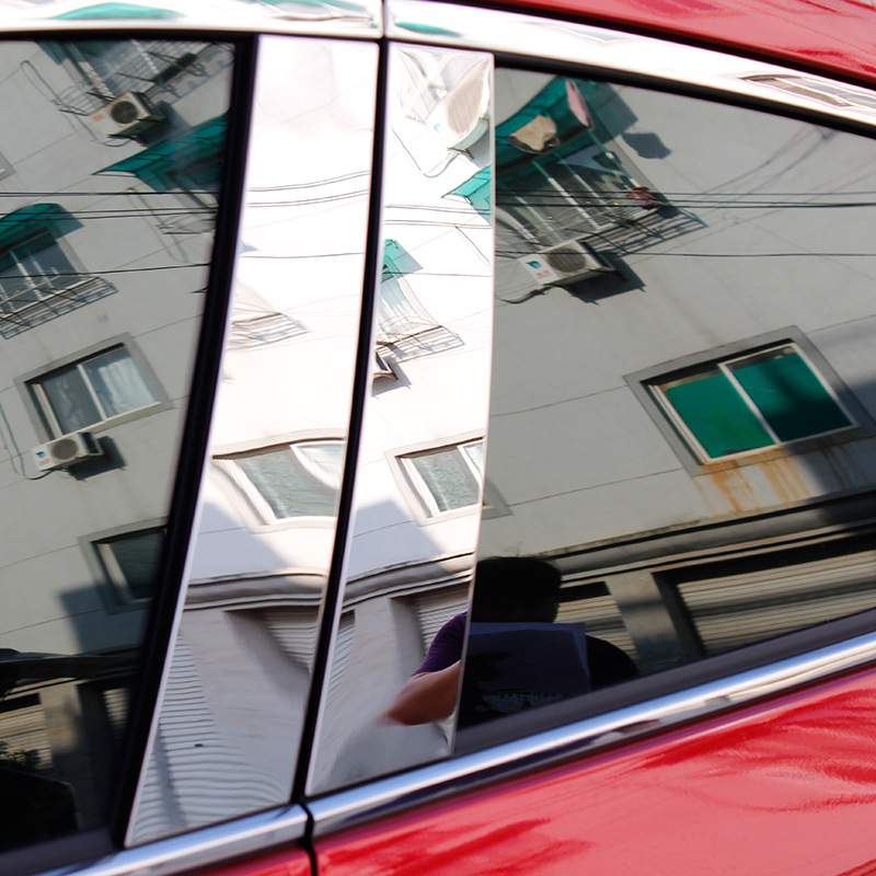 新马自达昂克赛拉车窗饰条专用 AXELA 昂科塞拉不锈钢改装亮条