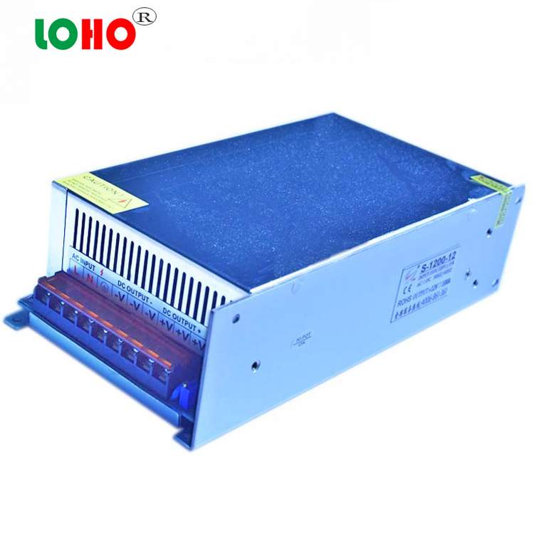 原装12V100A开关电源 12V1200W电源开关 12V电机马达工控设备电源