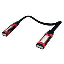 LED挂脖灯可拆卸磁吸式充电工作灯弯曲调节汽修维修磁吸充电