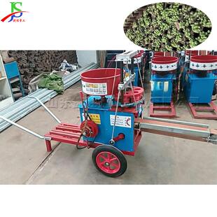 手推式蔬菜打营养钵机移动花卉营养土制钵机植物育苗移栽钵机