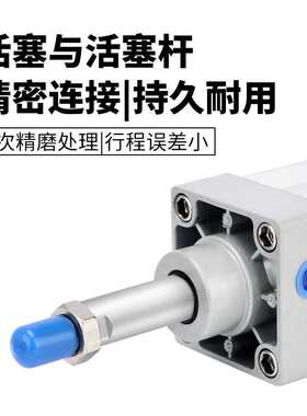 替怡合达大推力标准气缸WGN31-32/40/50/63/80/100-25-75-Y-N-0-2