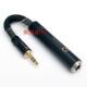 3.5转6.5母转接头6.35MM转3.5音频线HD650 HD800耳机转接延长线