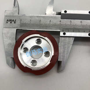 1100AB迪凯墨轮打码 机字轮红色摩擦二组胶轮DK1000印字粒架配件