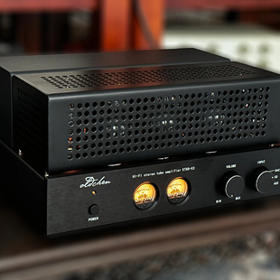 老陈KT88-K3手工搭棚电子管HiFi功放 发烧级胆机 推挽式大功率音
