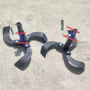 小型耕耘机旋耕刀深耕刀加长一节23轴26轴32轴加长节两驱四驱小型