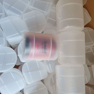 卓达p3系列翻斗回墨印章外壳46045  46040 44045胶盒视窗玻璃盖子