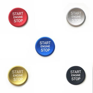 308S点火按钮贴 5008改装 适用于标致508L一键启动装 饰圈标志4008