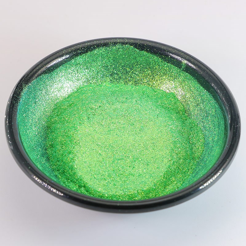 彩色变色龙粉化妆品级美甲眼影水晶泥滴胶特效珠光颜料火漆调色粉