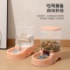 猫咪饮水机宠物狗狗自动喂食喂水器流动水不插电防打翻大容量猫碗