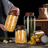 鱼胶储存罐花胶专用玻璃密封罐茶叶陈皮中药防潮收纳燕窝分装 瓶子