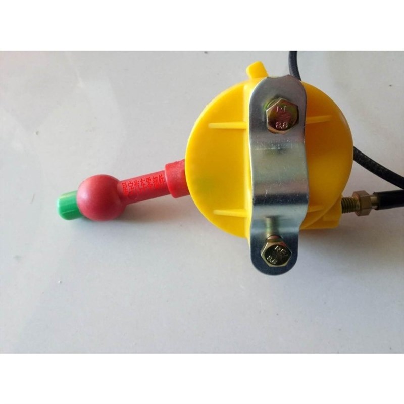 撒肥机拉线新款铝合金施肥器手柄农用大后拉撒肥器控制线配件大全