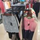挂衣架 衣架双排中间货架双杠侧挂落地式 服装 店中岛架展示架男女装