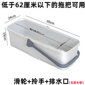家用加厚手提蓄储水桶长方形塑料拖把桶搓洗拖布墩布专用挤水单桶