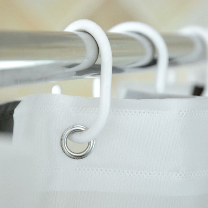 淋浴帘PEVA加厚防霉防水浴帘浴室帘门帘厕所挂帘卫生间窗帘隔断帘