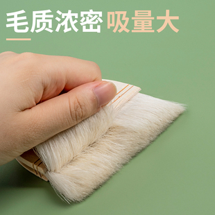 水彩画笔刷羊毛底纹笔羊毛板刷色彩笔美术专用水彩画笔刷子国画背