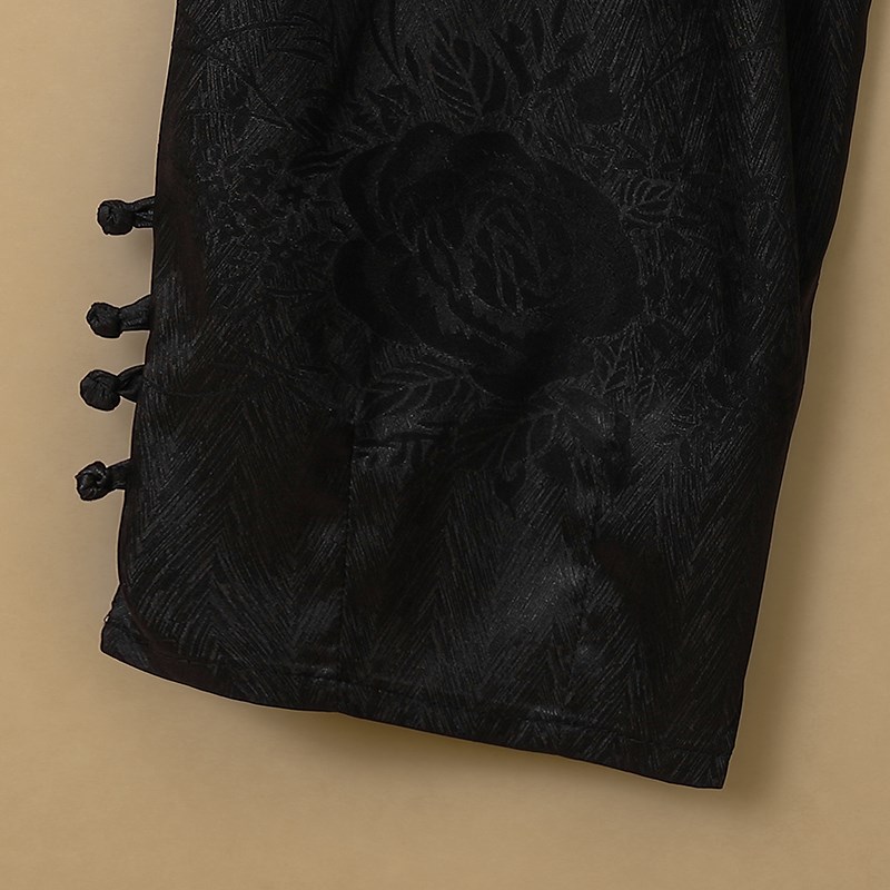 新款中式风宽松女裤时尚百搭女装夏装休闲裤复古优雅裤子九分长裤