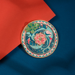 国家大剧院文创西施江南采莲冰箱贴金属创意吸铁石生日礼物伴手礼