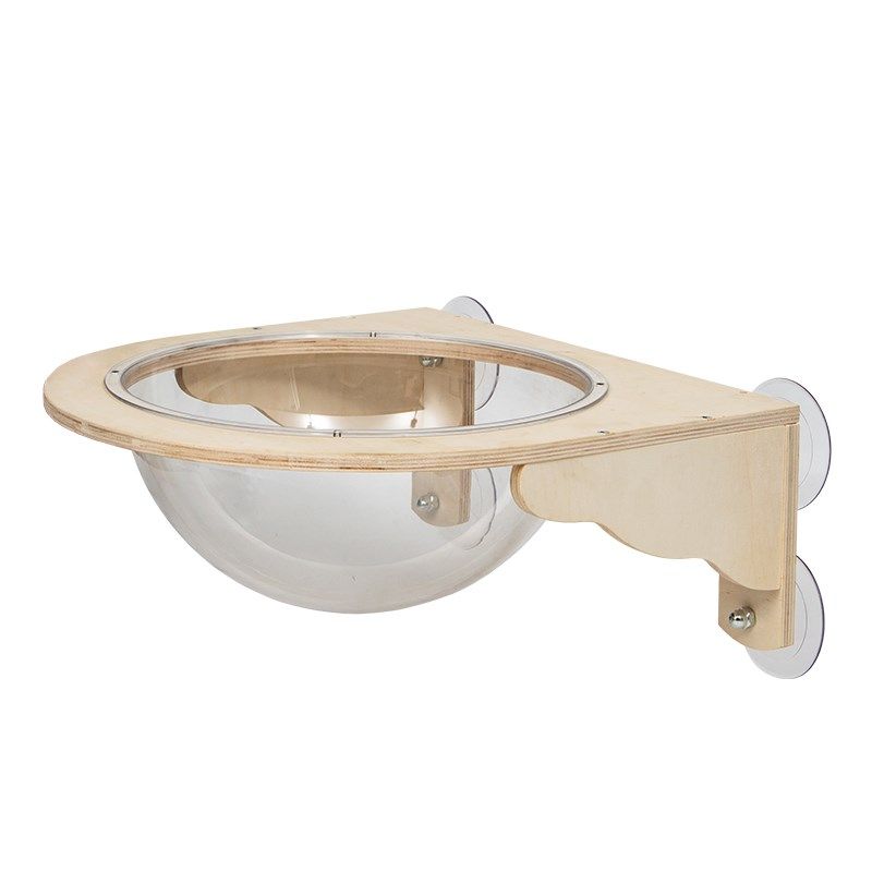 实木猫窝悬挂吸盘玻璃免打孔猫爬架透明太空舱阳台窗户吊挂床挂窝,宠物/宠物食品及用品,猫爬架,淘宝优惠券,粉丝福利购,淘宝优惠卷