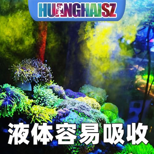 皇海珊瑚AB能量液珊瑚粮氨基酸维生素荧光发色生长软体硬骨非红海