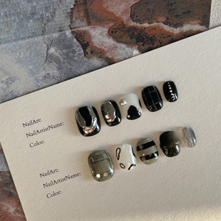 重金属暗黑风格 Y2K风格 纯手工穿戴甲 科切拉 Foromance.