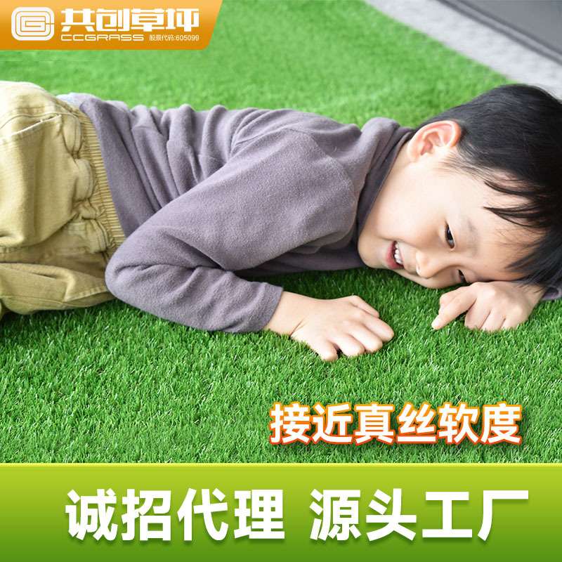 共创超柔软家居草坪人造仿真室内地毯防霉人工假草皮防滑加厚加密