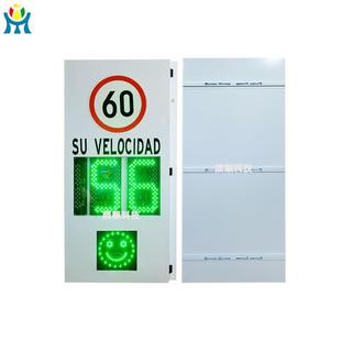 电子抓拍显示屏隧道雷达测速牌高速路车辆超速限速仪LED信息屏