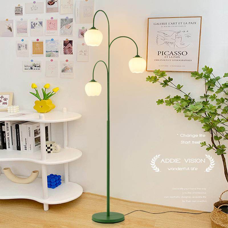落地灯客厅卧室床头灯创意LED立式沙发喂奶落地台灯温馨氛围灯