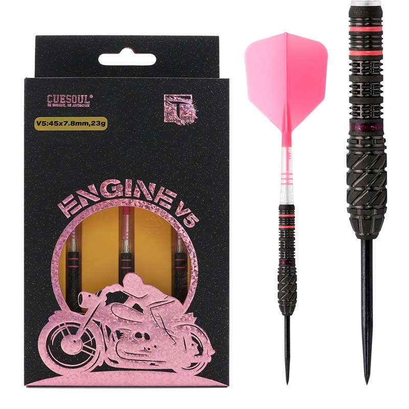 CUESOUL/Q獣引擎系列V5专业90%钨钢软式硬式比赛飞镖碳纤镖翼套装